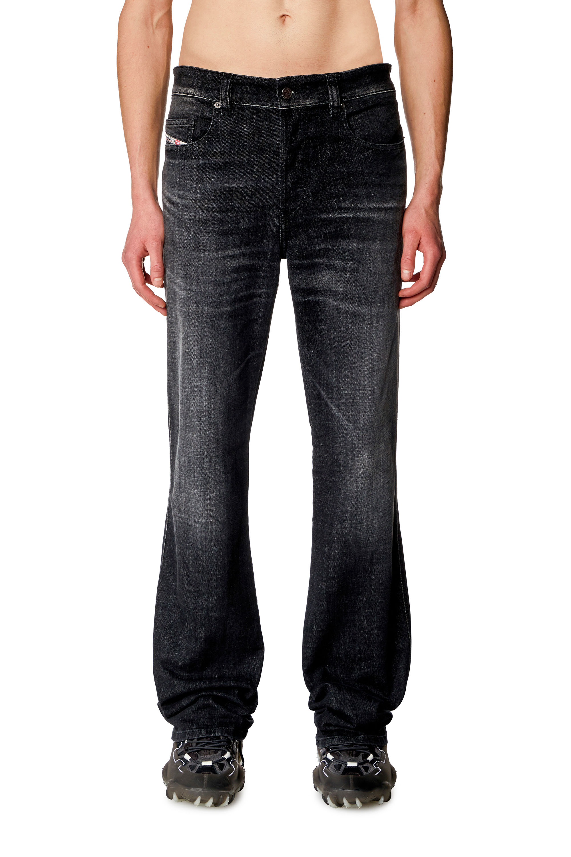 Diesel - Bootcut Jeans 1998 D-Buck 09H34 Homme, Noir/Gris foncé - Image 1