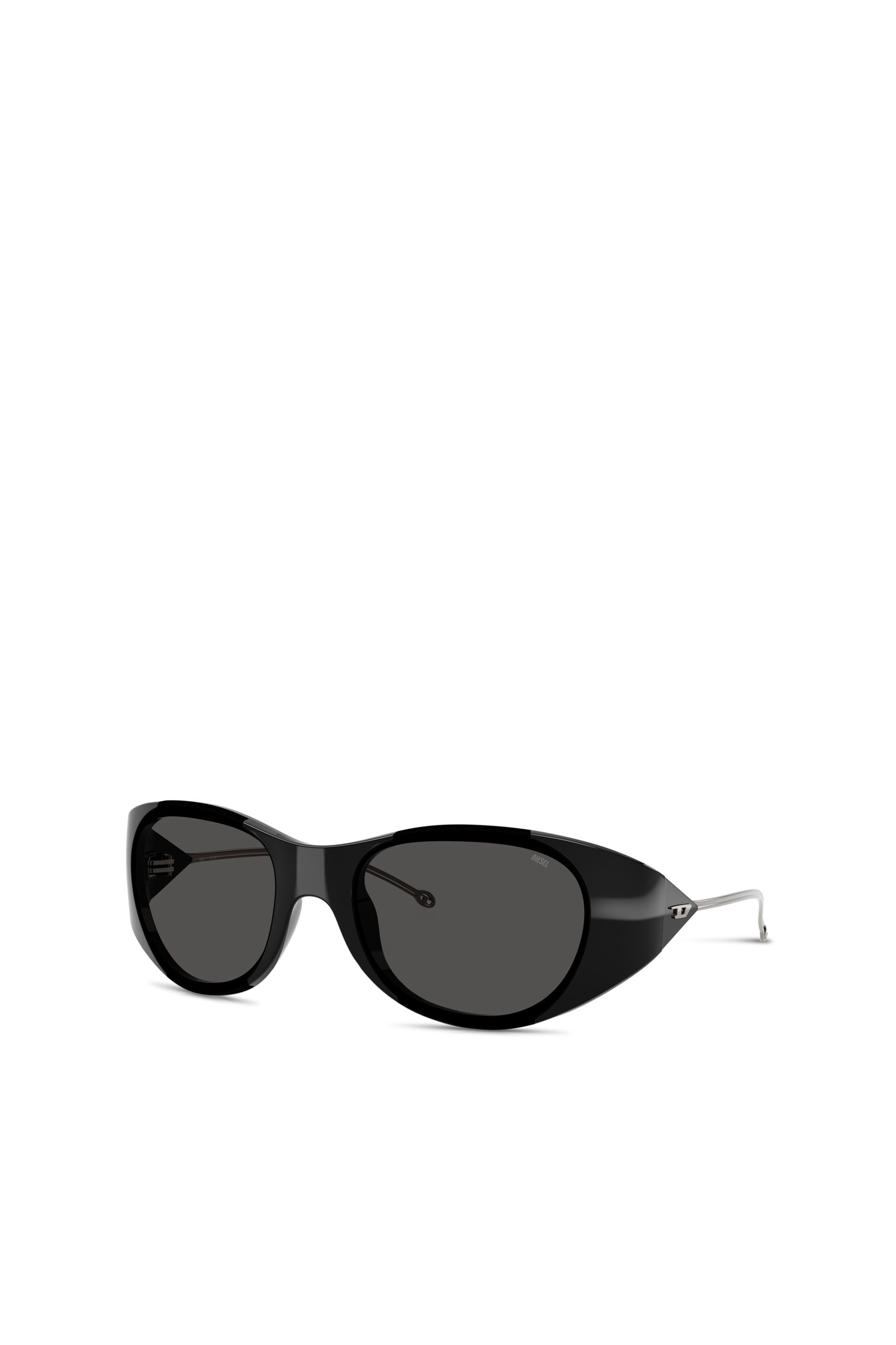 Diesel - 0DL3003, Lunettes de soleil ovales Mixte in Gris - 1
