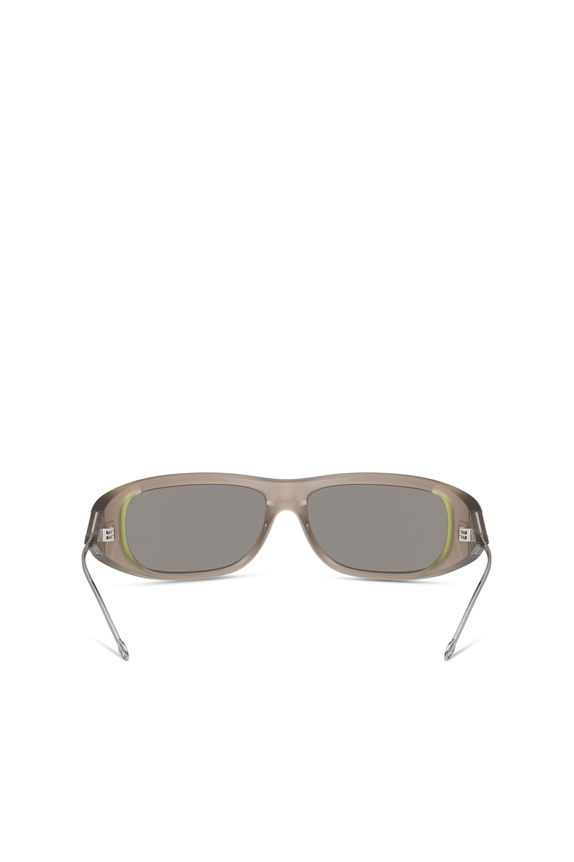 Diesel - 0DL3001 SIZE 61, Lunettas de soleil de style enveloppant Mixte in Gris - 4