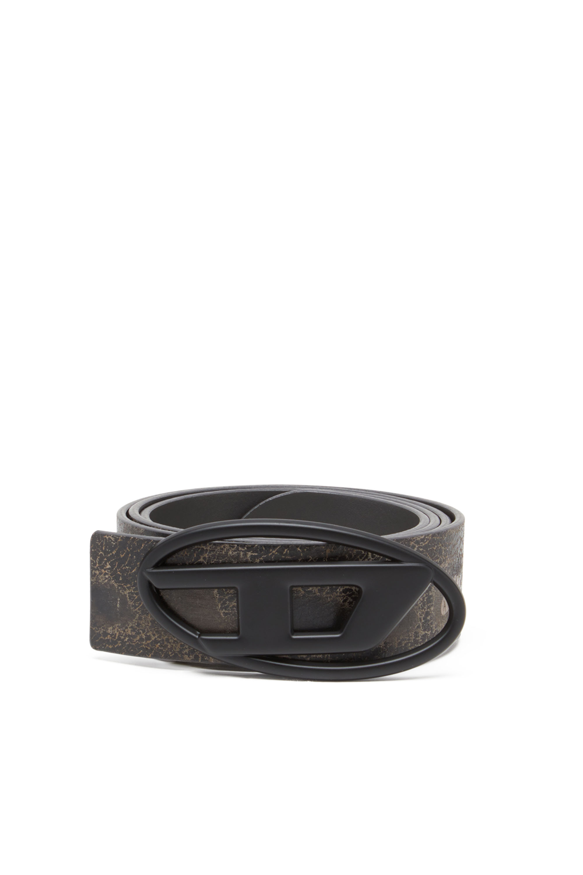 Diesel - B-1DR REV DD, Ceinture 4 cm réversible en cuir traité Mixte in Polychrome - 1
